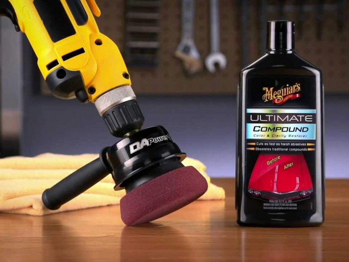 Meguiar's Car Buffer Dual Action Polisher Adapter for Drill