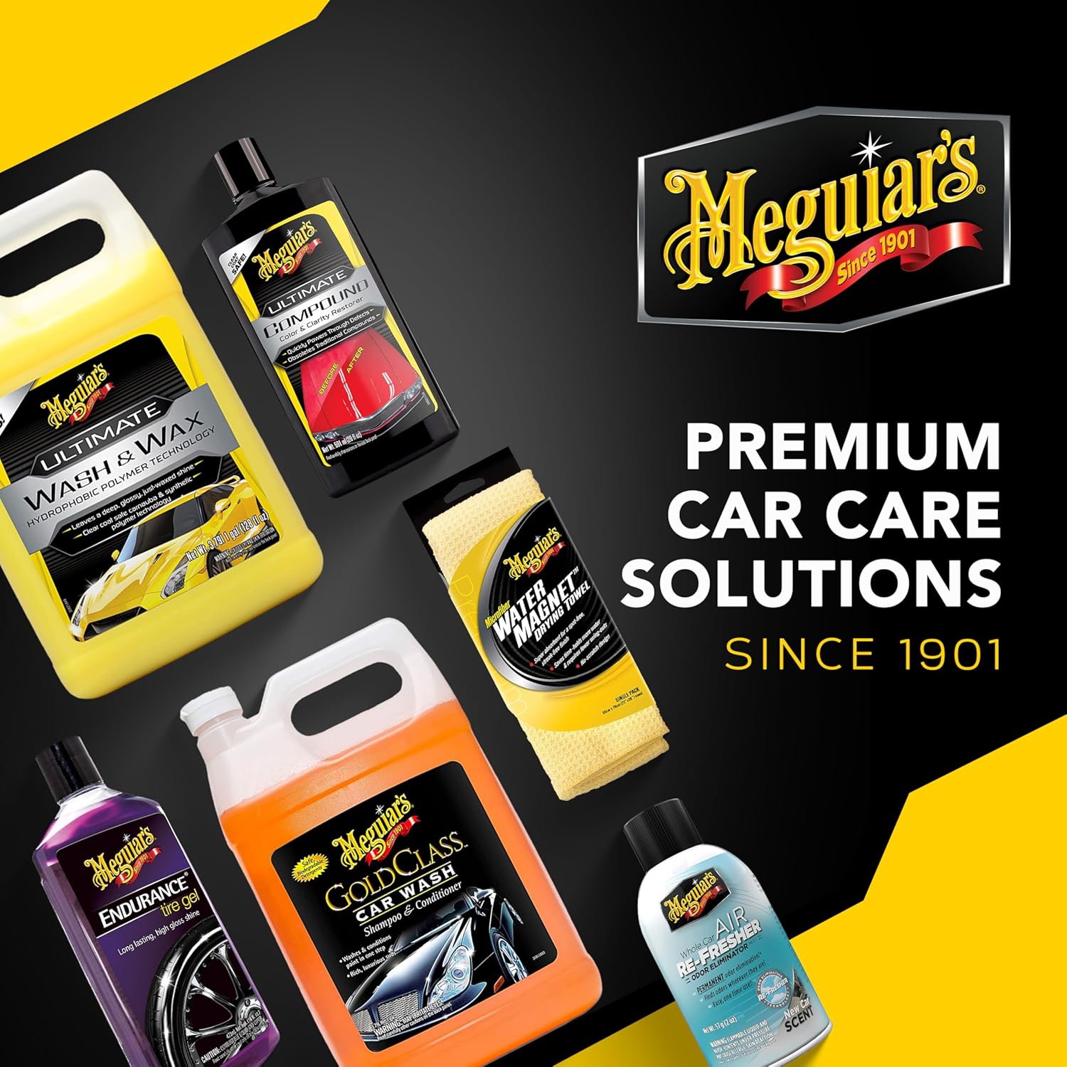 Meguiars Car Wash G3626 Ultimate Waterless Wash & Wax Scratch-Free Cleaning Spray
