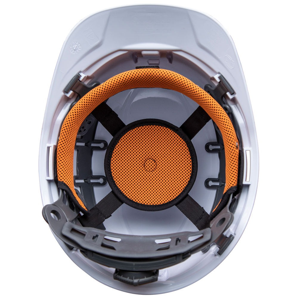 Klein Tools Hard Hat Self Wicking Odor Resistant Sweatband - White