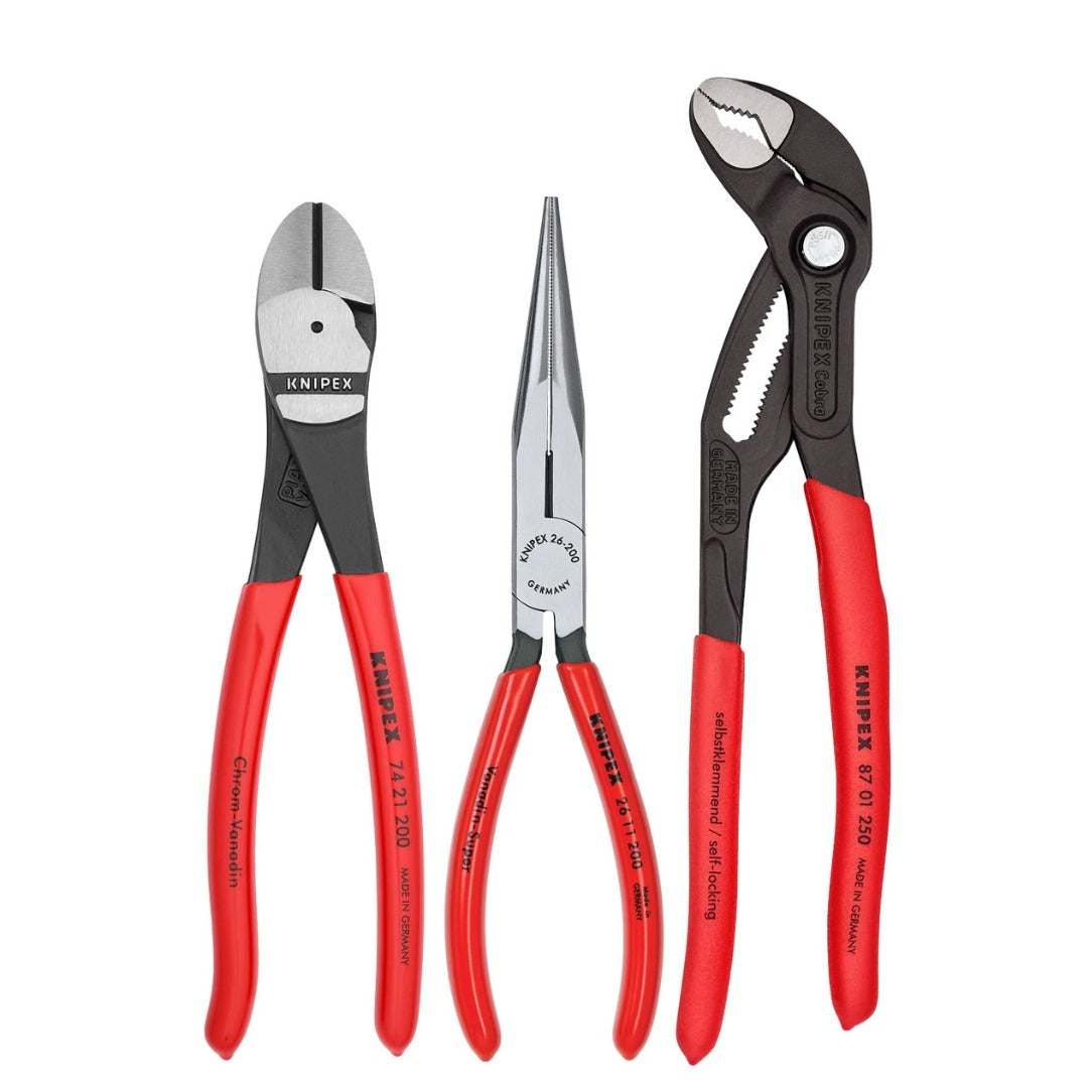Knipex 3 Piece Assortment Tools Set