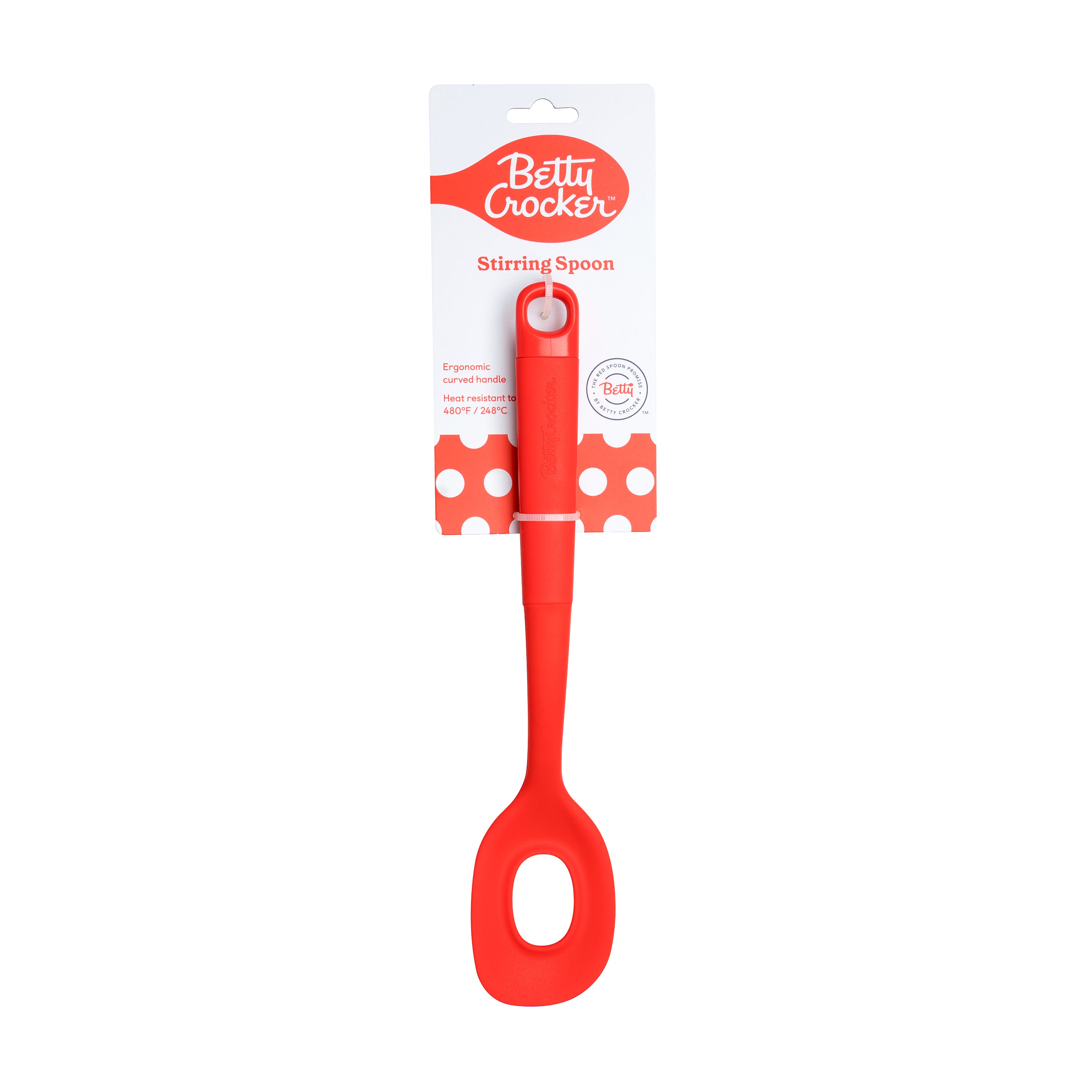 Betty Crocker 728640 12.75" Silicone Stirring Spoon