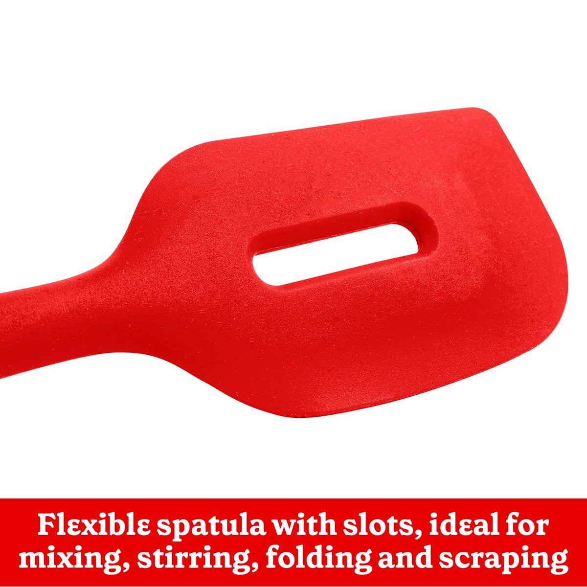Betty Crocker 728646 12.25" Silicone Slotted Spatula