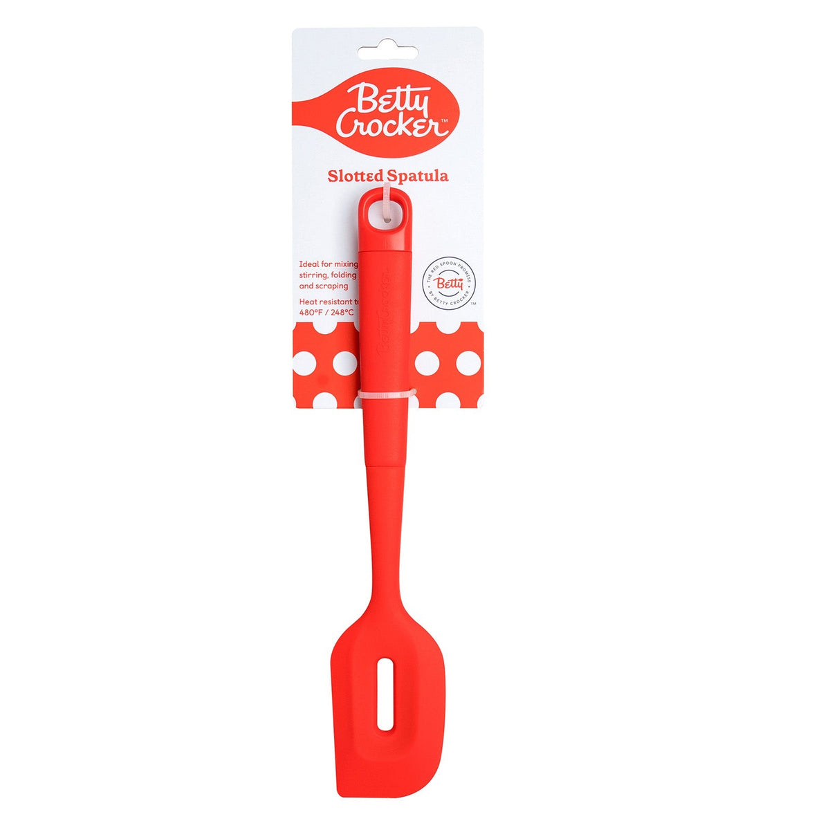 Betty Crocker 728646 12.25" Silicone Slotted Spatula