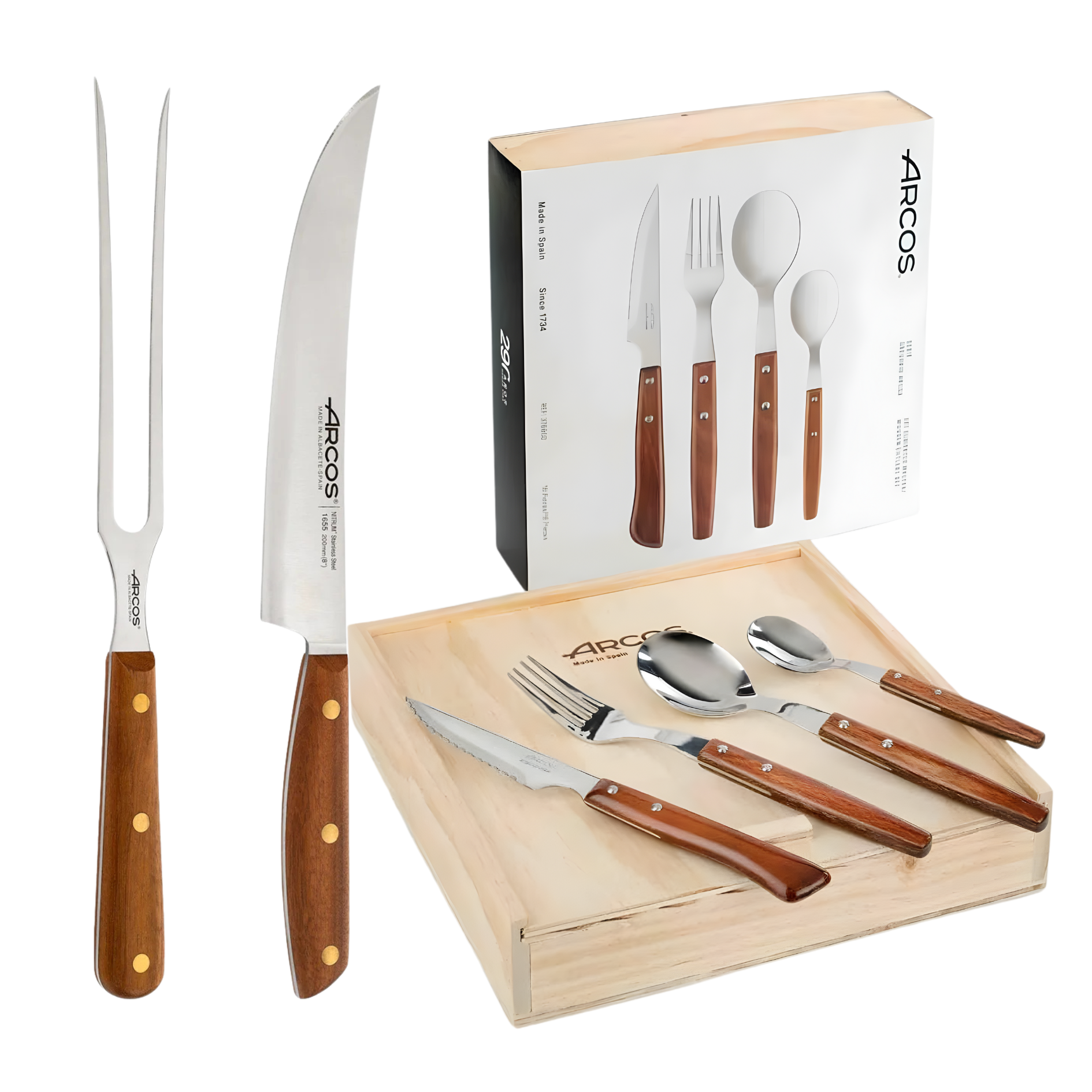 Arcos Nórdika Fine Dining Knife Set - 18 Pcs