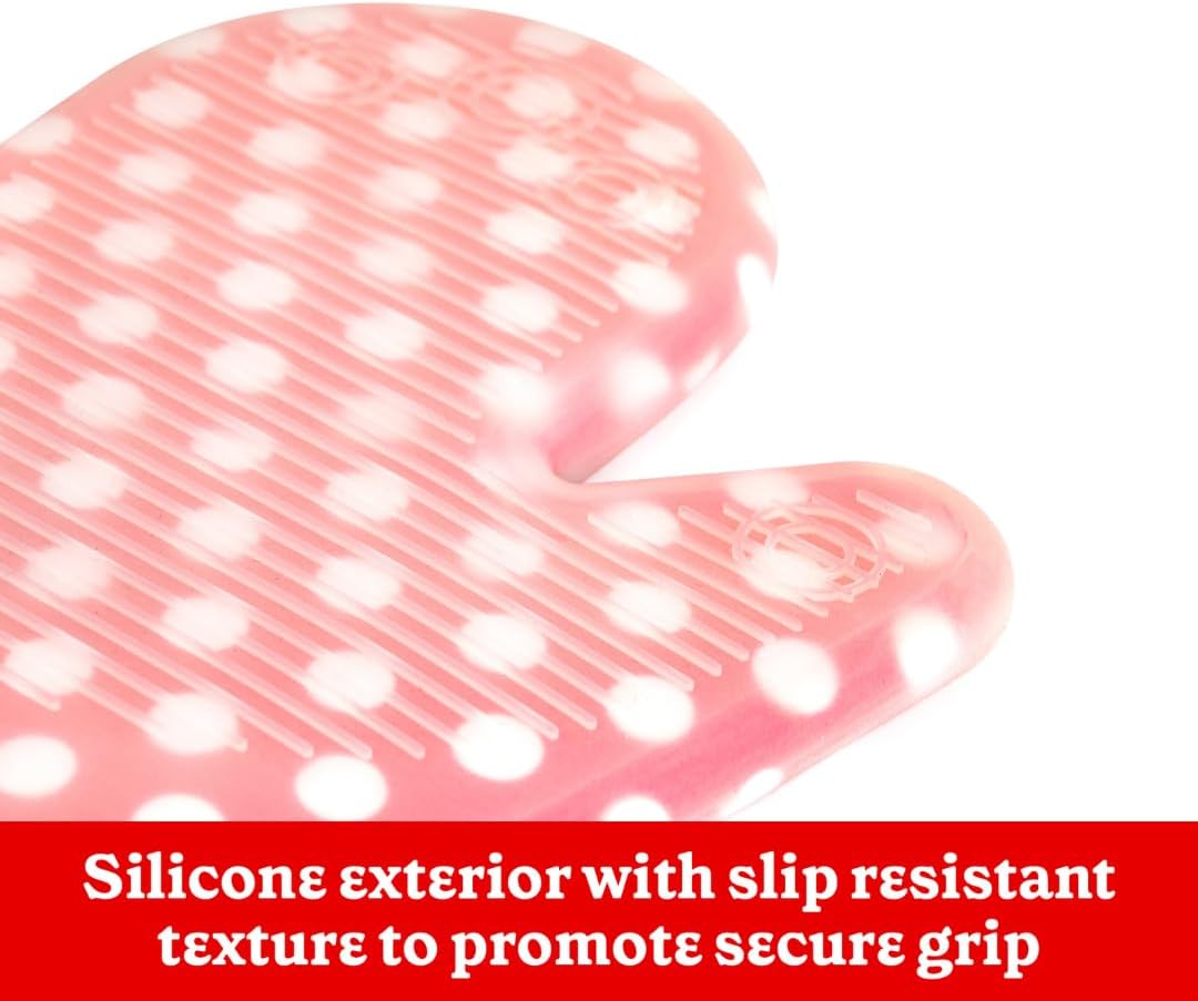 Betty Crocker Chef's Starter with Oven Mitt Rectangular Pan Silicone Trivet Brush Turner Cooling & Icing Rack - Bundle