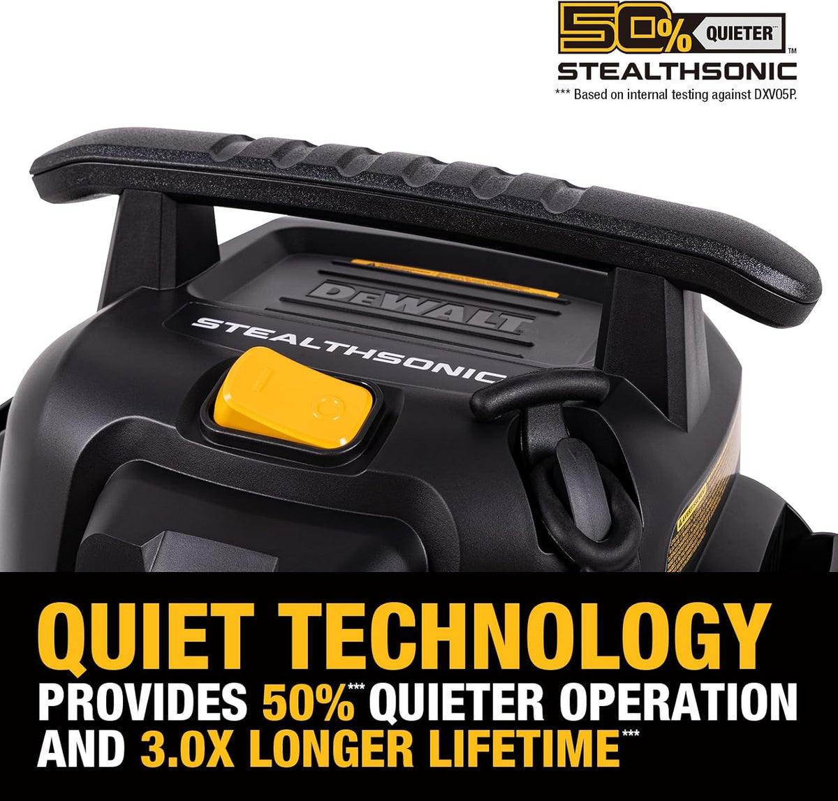 Dewalt 5 Gallon StealthSonic Shop Vacuum Wet & Dry