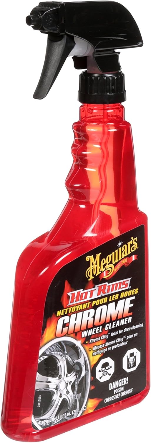 Nettoyant pour jantes chromées Meguiar’s Hot Rims
