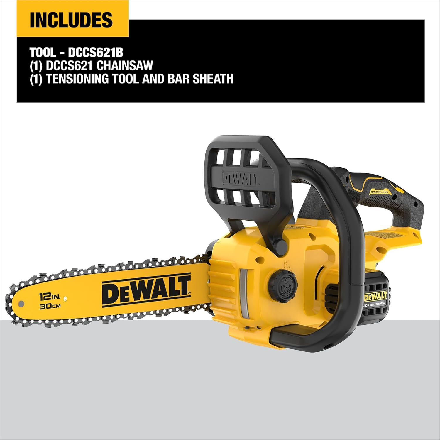 Dewalt 20V Max 12" Cordless Chainsaw - Tool Only
