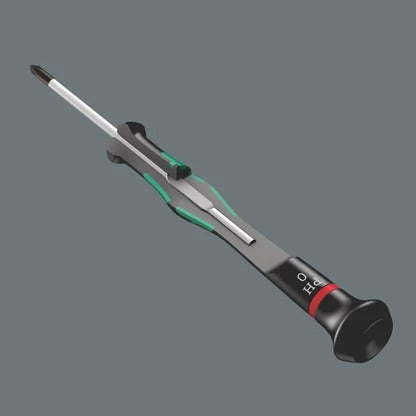 Wera - 2050 PH Screwdriver for Phillips screws for electronic applications, PH 1 x 80 mm