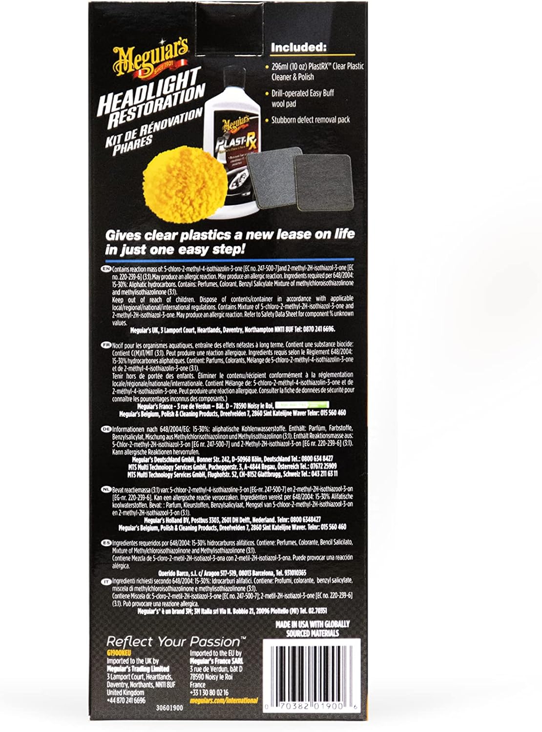 Meguiar's Heavy Duty Headlight Restoration Kit