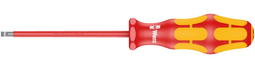 Wera - 160 i VDE Insulated screwdriver for slotted screws, 1 x 5.5 x 125 mm