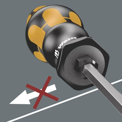Wera - 932 A Screwdriver for slotted screws, 2 x 12 x 200 mm
