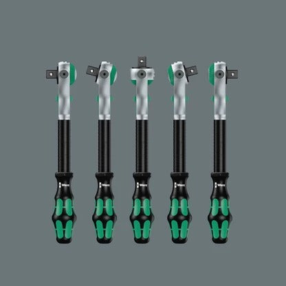 Wera Zyklop Speed Ratchet Set 8100 SA 6 Transmission 1/4" Metric Set of 28 Pieces