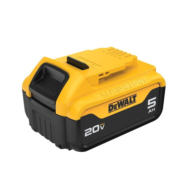 Dewalt 20V Max 5Ah Lithium-Ion Battery 2 Pack and Charger Starter Kit