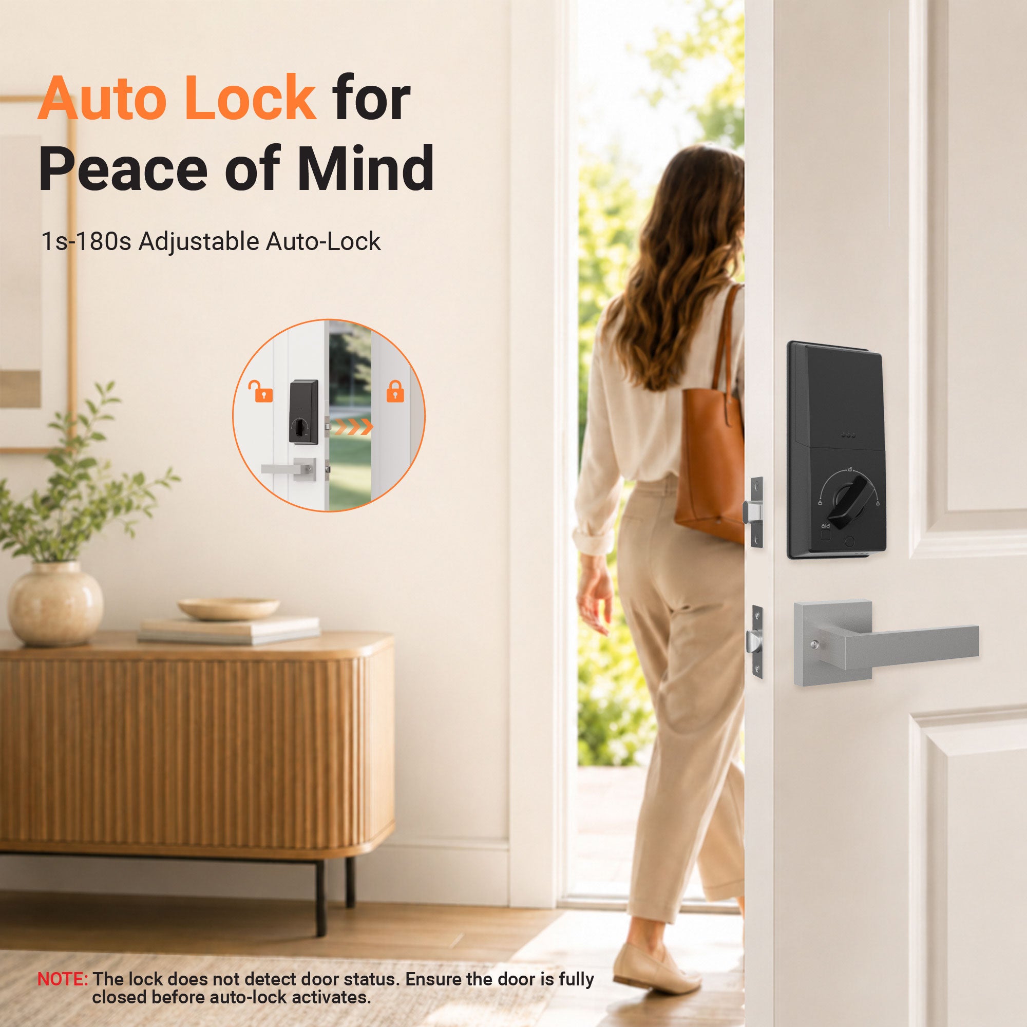 Black & Decker Smart Lock with Entrance Handle & Gateway - Silver