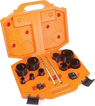 Spyder Piece Bi-Metal Hole Saw Kit - 13 Pc