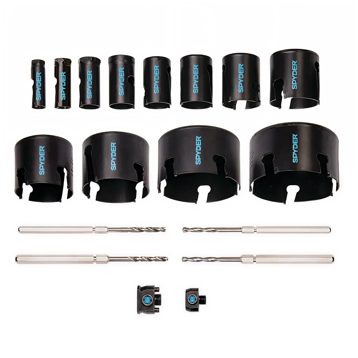 Spyder Tungsten Carbide Tipped Hole Saw Kit - 18 Pc