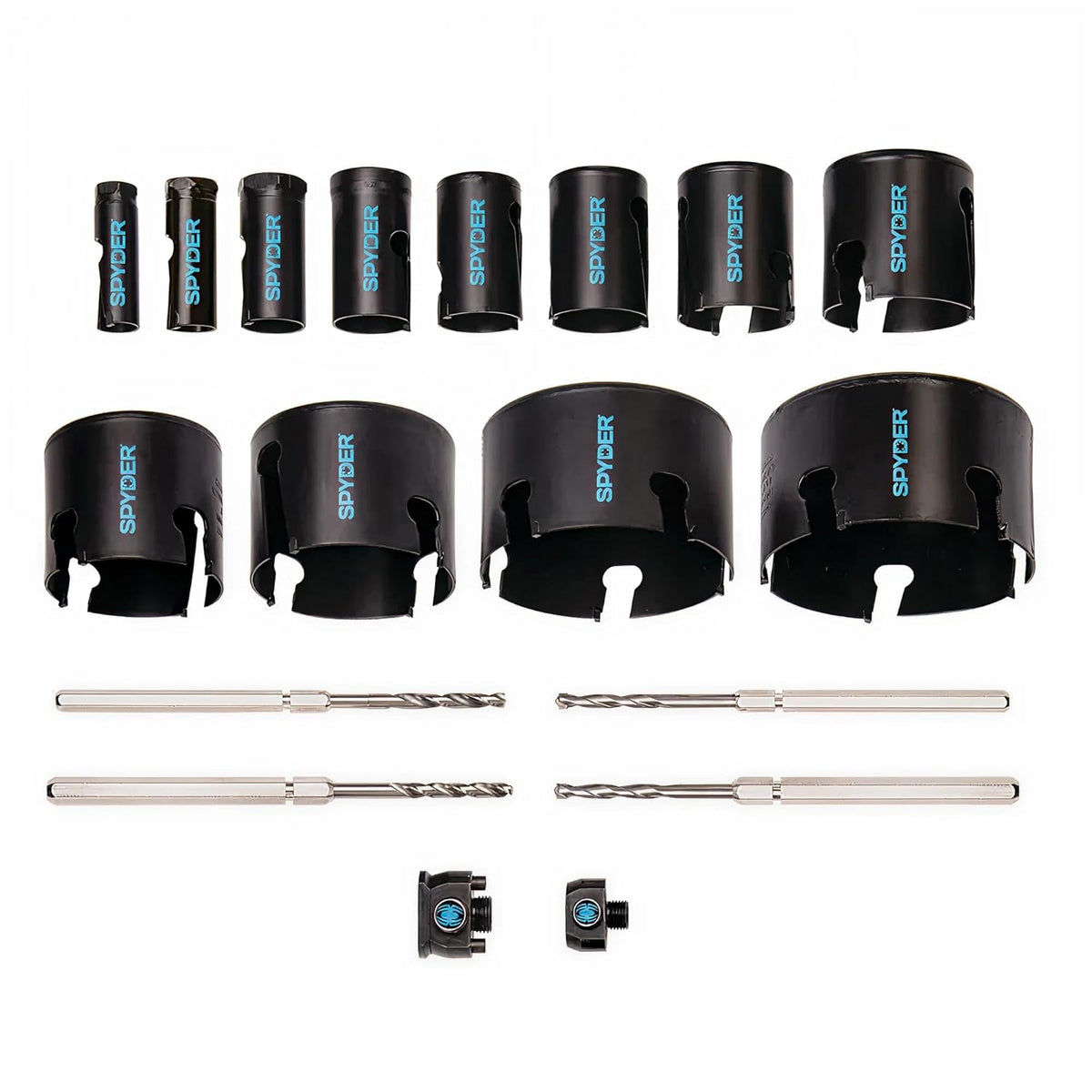Spyder Tungsten Carbide Tipped Hole Saw Kit - 18 Pc