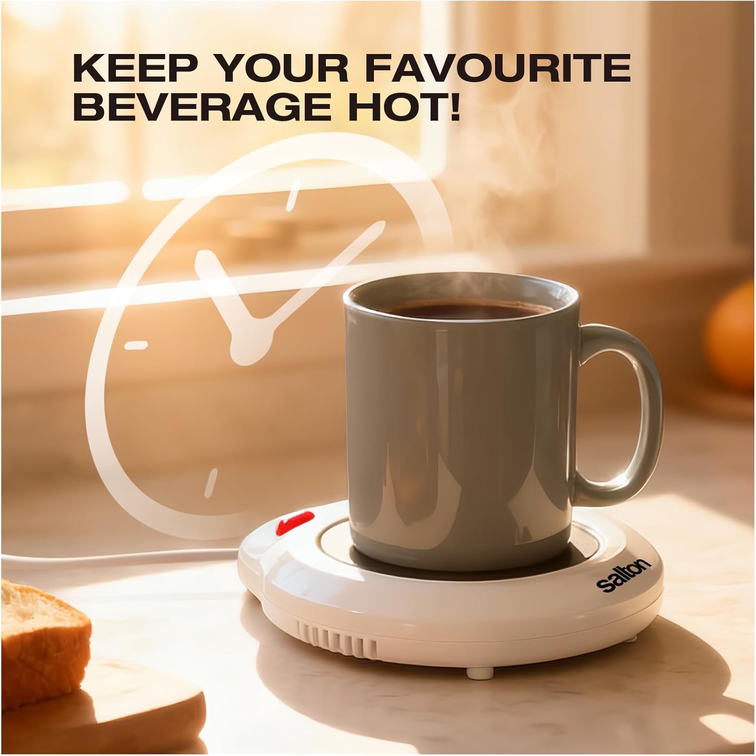 Salton Mug Warmer - White