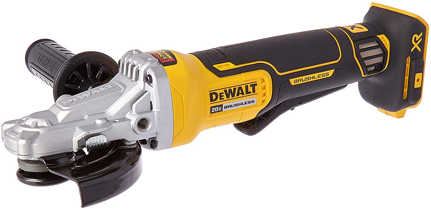 Meuleuse à tête plate Dewalt 20V MAX XR 4-1/2" - Outil seulement