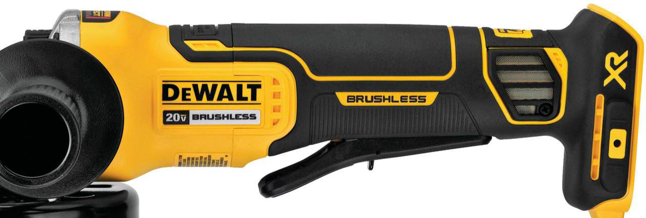 Meuleuse à tête plate Dewalt 20V MAX XR 4-1/2" - Outil seulement