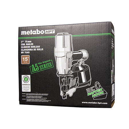 Metabo HPT Coil Framing Nailer - 15 Degree