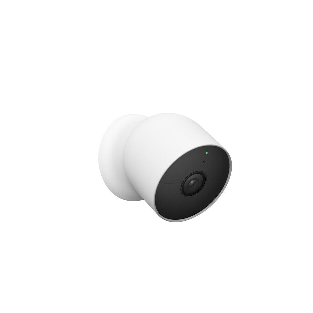 Caméra de sécurité intérieure et extérieure sans fil Google Nest Cam avec batterie - 1Pack - Blanc