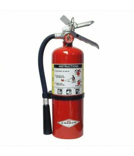 Amerex B500, 5lb ABC Dry Chemical Class A B C Fire Extinguisher