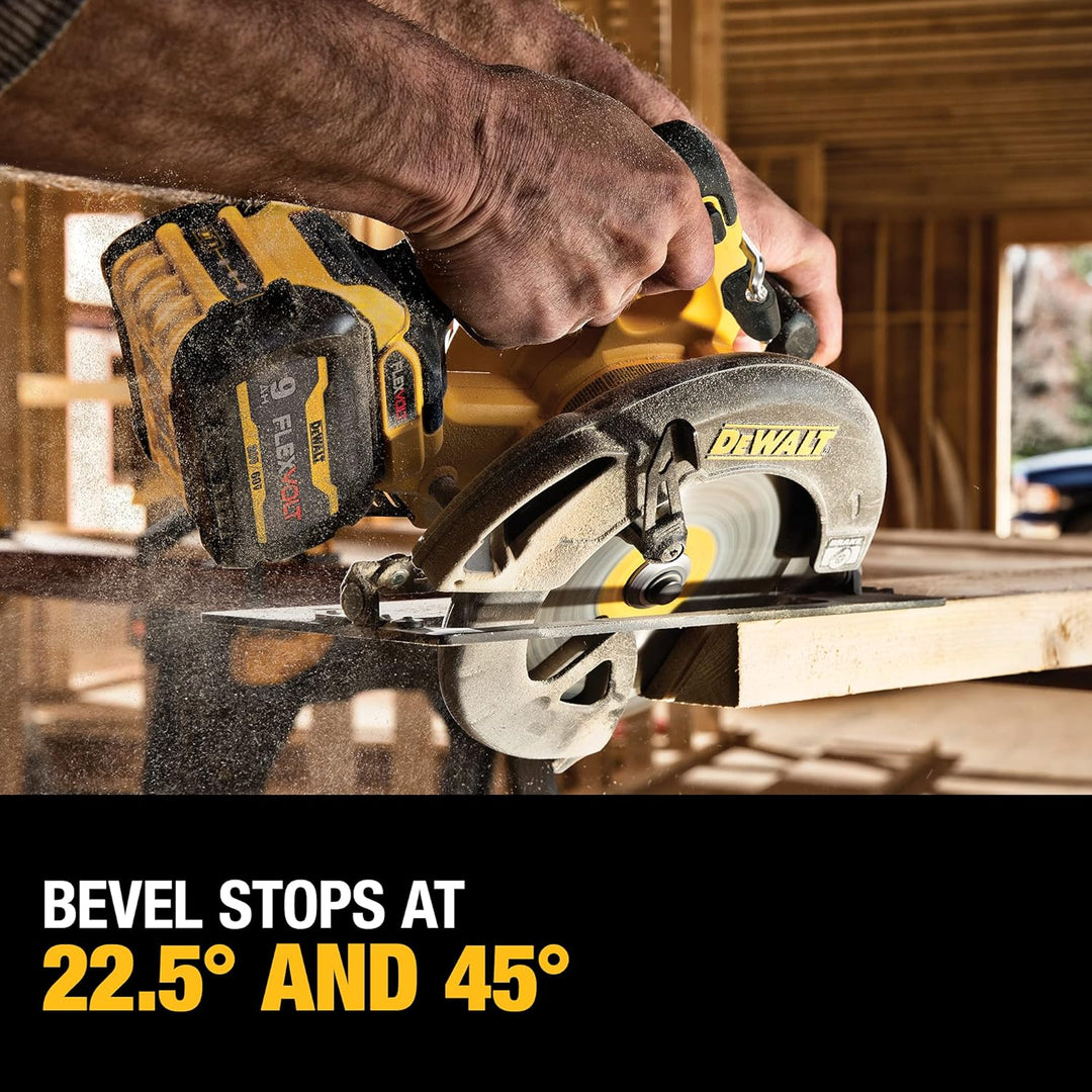 Dewalt 60V Cordless Circular Saw with Brake Kit - 7.25"