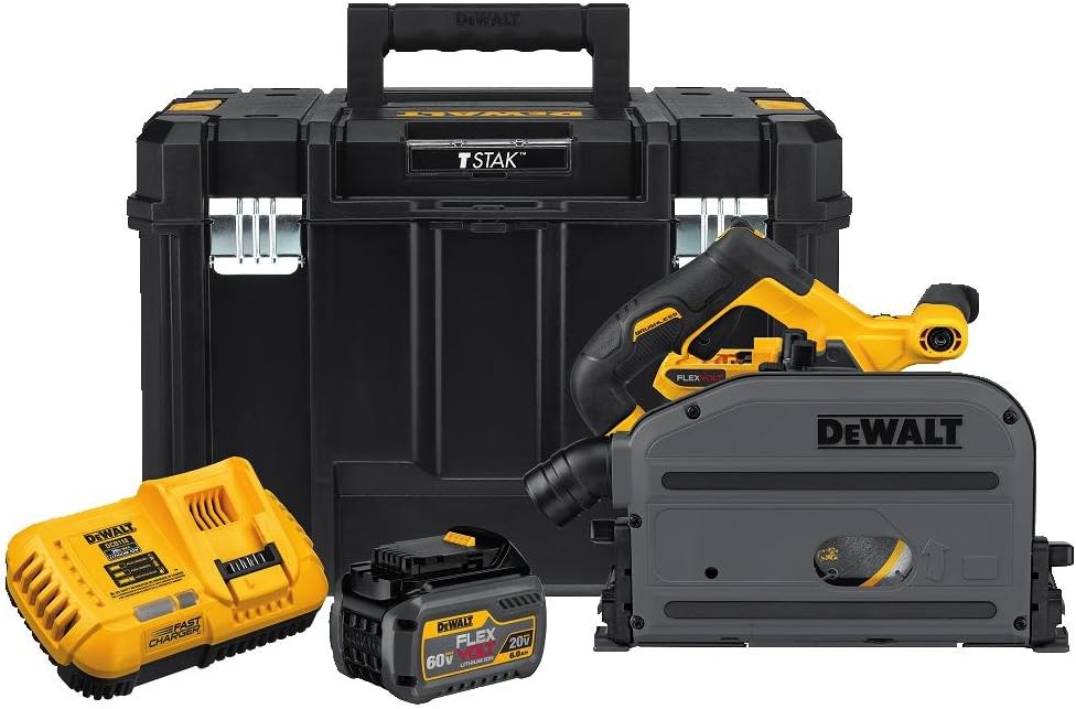 Dewalt 60V MAX 6-1/2" Cordless TrackSaw Kit