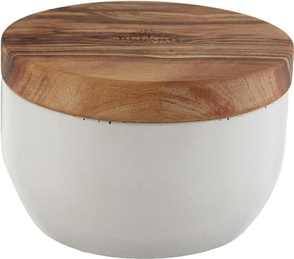 Pot à sel en béton Bérard - Blanc