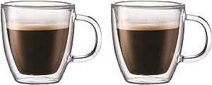 Tasse à café Bodum Bistro 5 onces - Transparent
