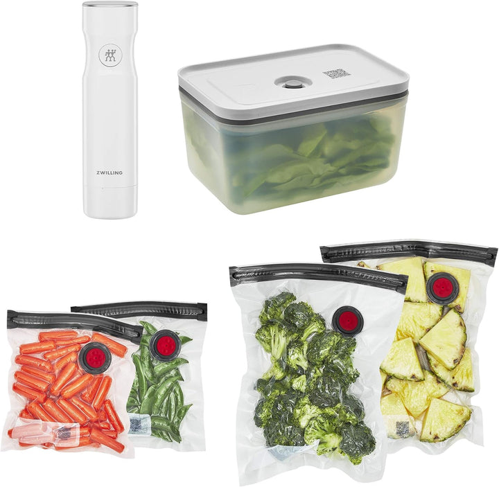 Kit de démarrage pour machine à emballer sous vide Zwilling Fresh &amp; Save - 6 pièces