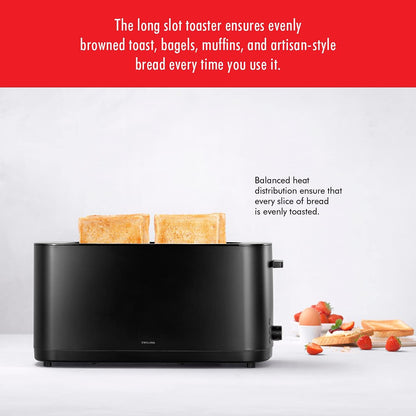 Zwilling Enfinigy 4 Slice Cool Touch Toaster - Black