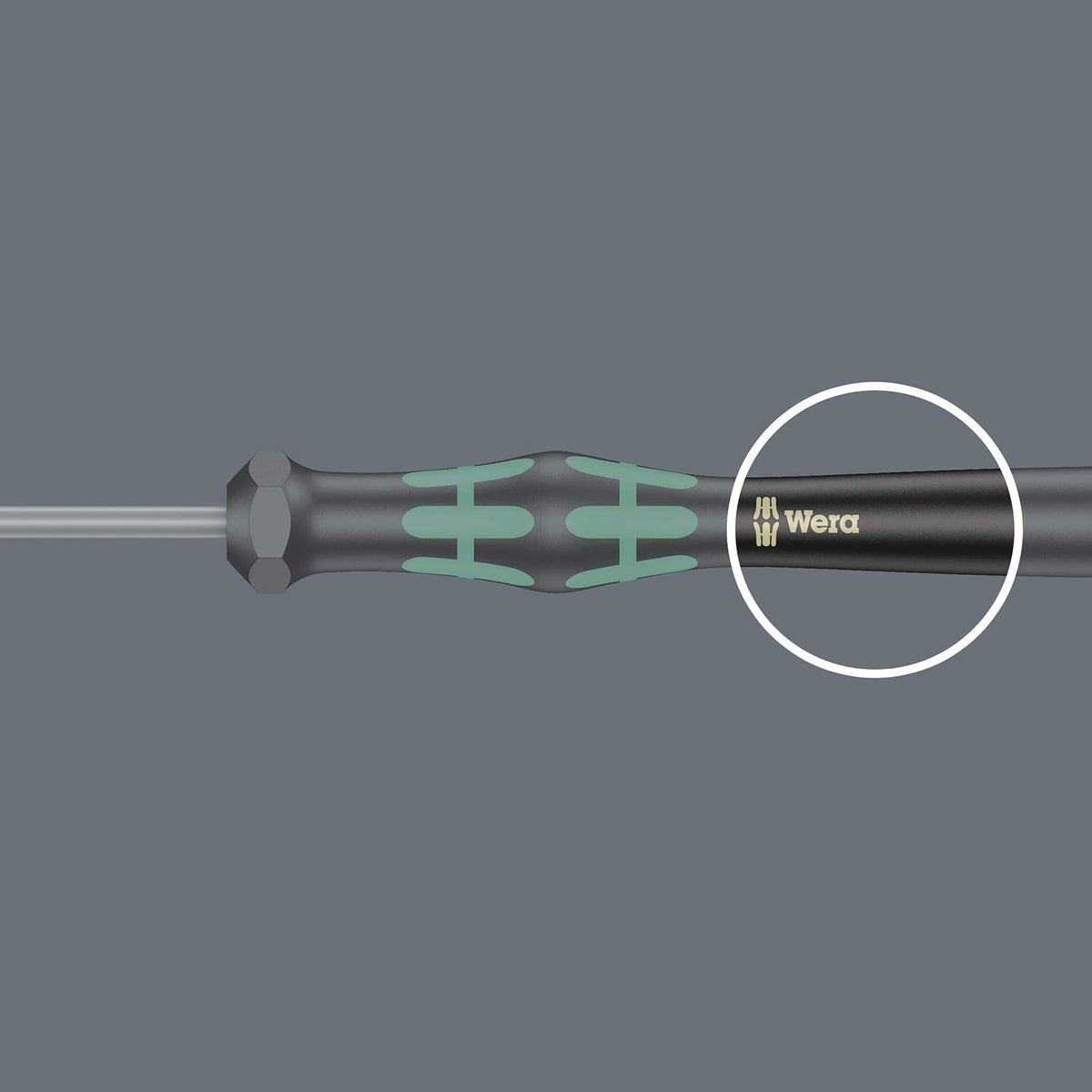 Wera Kraftform 2035/6 Jeu de 6 tournevis électroniques avec fente et support