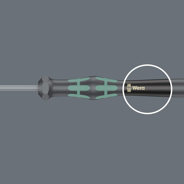 Wera Kraftform 2035/6 Set of 6 electronic screwdrivers with slot and stand