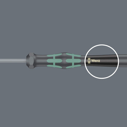 Wera Kraftform 2035/6 Set of 6 electronic screwdrivers with slot and stand