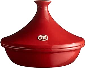 Emile Henry Flame Tagine 3.7 Quart  - Burgundy