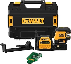 Niveau laser Dewalt 20 V/12 V Max – Outil seul uniquement – ​​Vert 