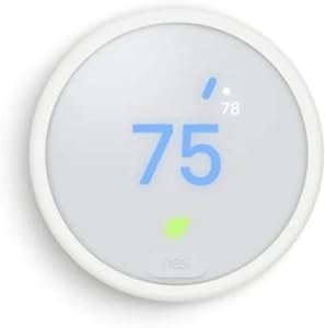 Google Nest Thermostat E Wi-Fi Smart Thermostat - White