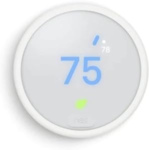 Thermostat intelligent Wi-Fi Google Nest Thermostat E - Blanc 
