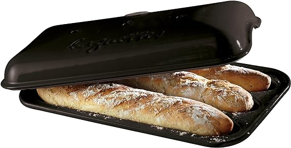 Emile Henry Baguette Baker - Charbon 