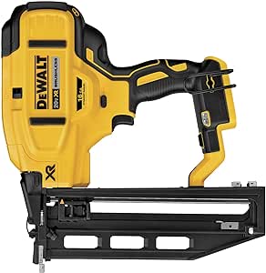 Dewalt 20V Max XR, 16 Gauge Straight Finish Nailer - Tool only