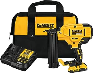 Dewalt 20V Max Cordless Brad Nailer Kit