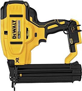 Dewalt 20V MAX XR, 18 Gauge Brad Nailer-Tool only