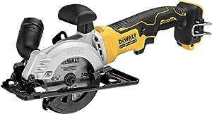 Scie circulaire sans fil Dewalt 20V MAX 4-1/2"