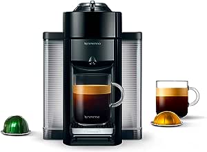 Nespresso Vertuo Coffee and Espresso Machine by De'Longhi - Piano Black