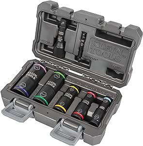 Klein Tools Flip Impact Socket Set - 7 Piece