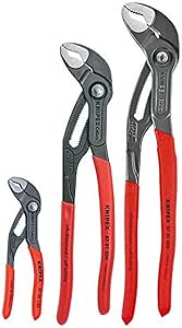 Knipex Ensemble Cobra de 3 pièces avec pochette de maintien 