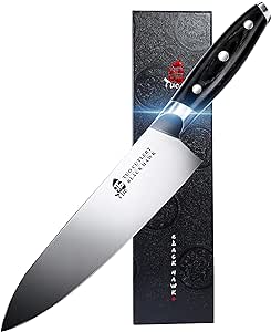 Tuo Professional Kitchen Chefs Knife 8" - Black Hawk